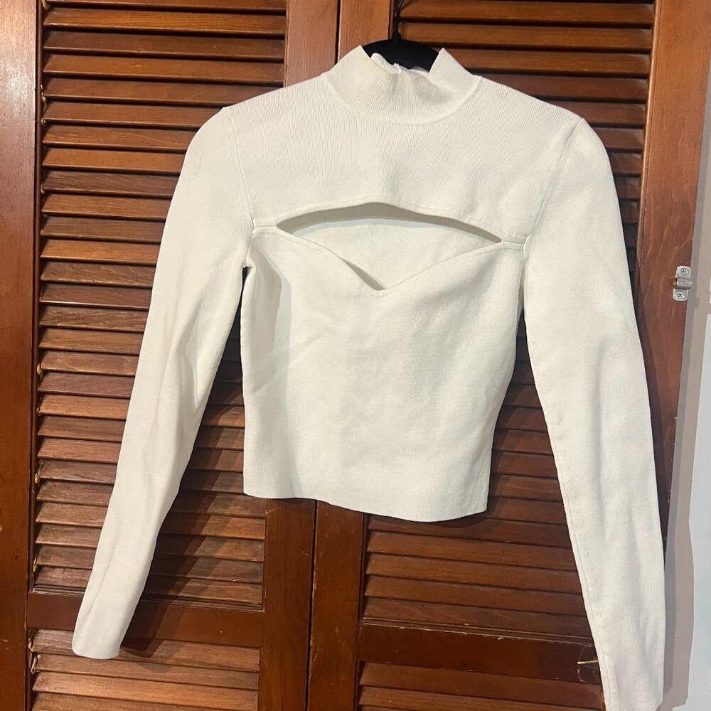 Artizia Long Sleeve White Top